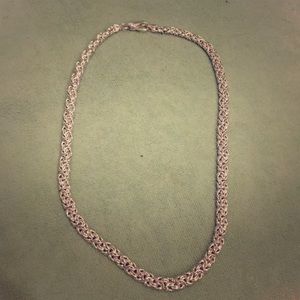 Sterling Silver Byzantine Necklace